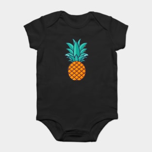 Simple Pineapple, Love Fruits Baby Bodysuit